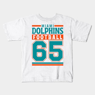 Miami Dolphins 1965 American Football Edition 3 Kids T-Shirt